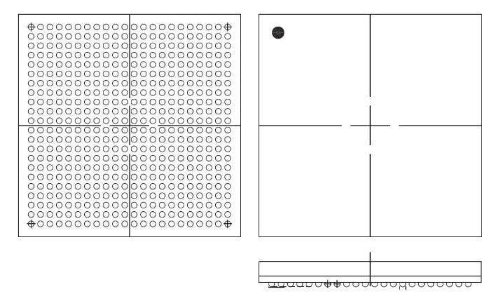 Xilinx Field Programmable Gate Array - FPGA - part # XC3SD3400A-4CS484C Information Technology XILINX INC.