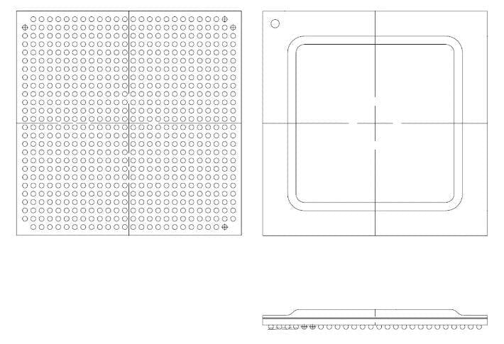 Xilinx Field Programmable Gate Array, Part #: XC4VFX20-10FFG672C | FPGA | DEX Information Technology XILINX INC.