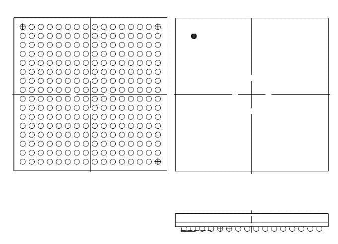 Xilinx Field Programmable Gate Array, Part #: XC4VLX25-10FF668I | FPGA | DEX Information Technology XILINX INC.