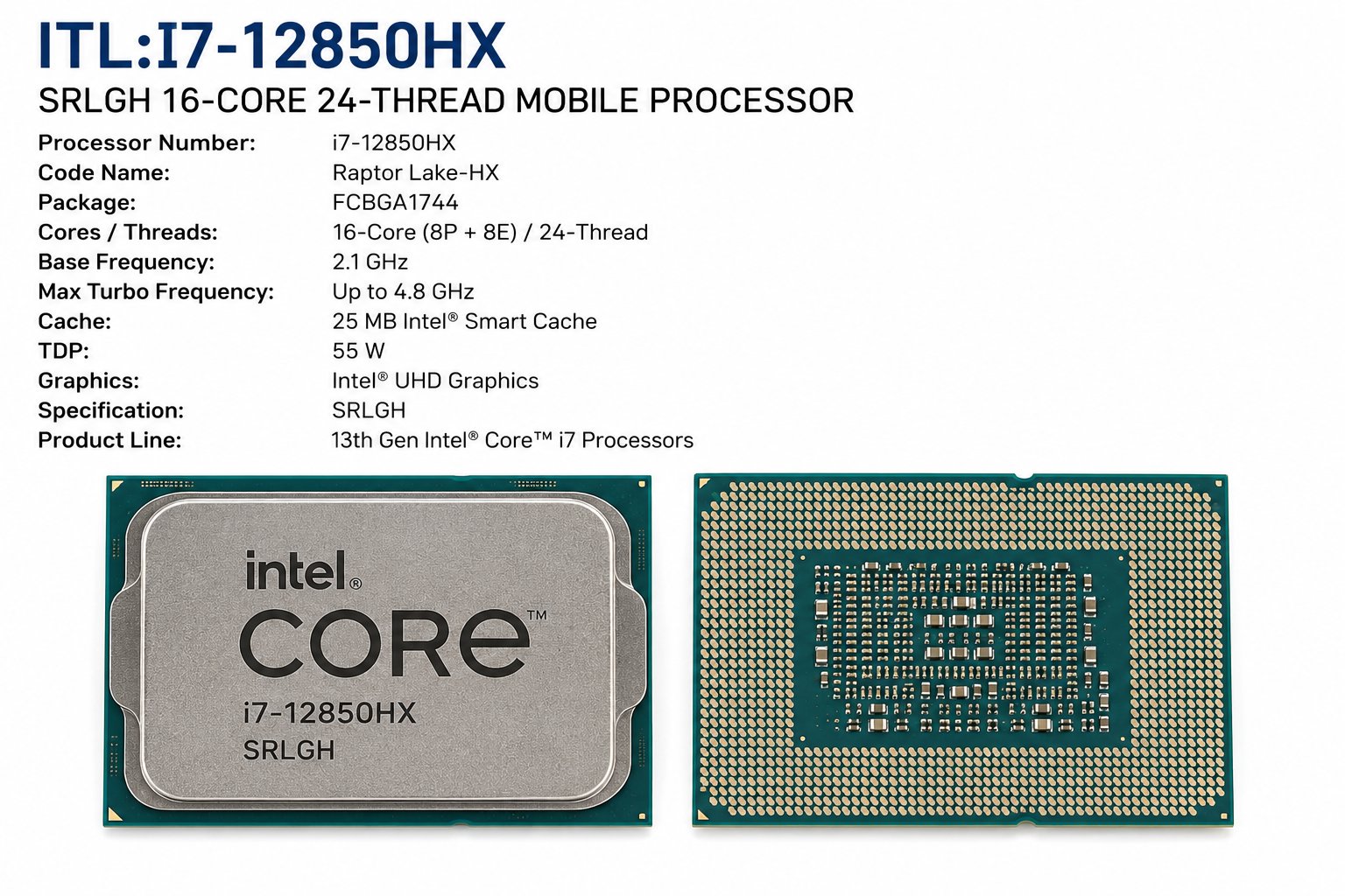 16-CORE 24-THREAD MOBILE PROCESSOR Medical DEX 