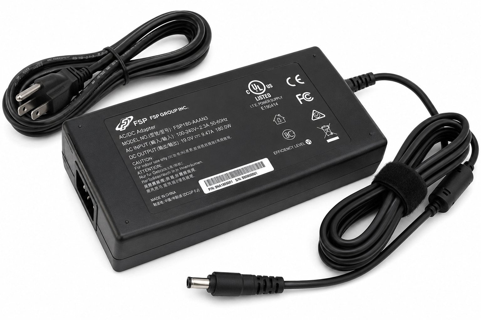 180W EXTERNAL AC/DC POWER ADAPTER Medical DEX 