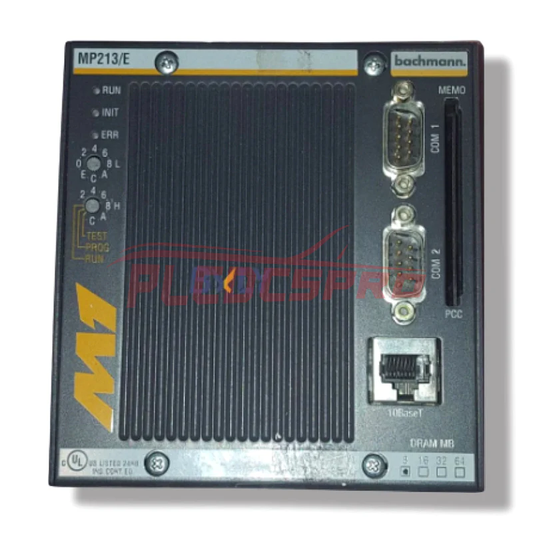 MODULE, BACHMANN M1-MP213 (BS213/E), DIGITAL INPUT, 16CH, 24VDC - DEX