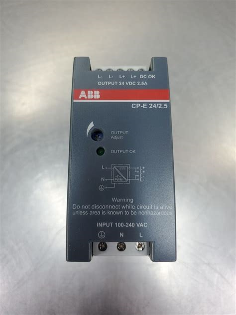 SWITCH MODE POWER SPLY 240V/24V 2,5A - DEX