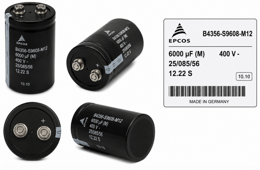 6000UF (M), 400V-, 25/085/56, 12.22 S