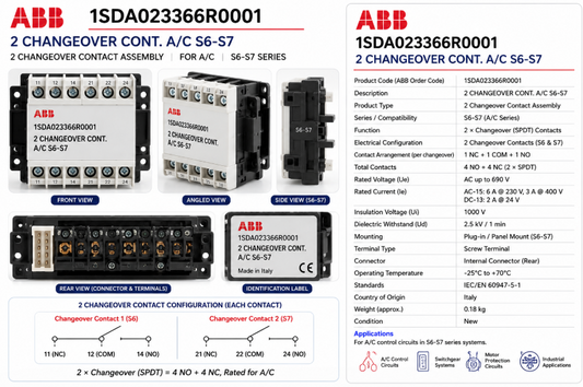 2 CHANGEOVER CONT. A/C S6-S7