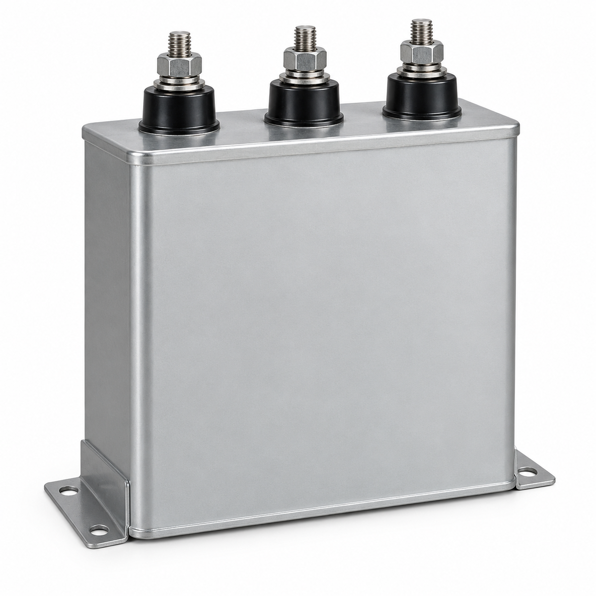 THREE-PHASE METALLIZED POLYPROPYLENE (MKP) AC FILTER CAPACITOR RATED AT 3  100 F, 750 VAC