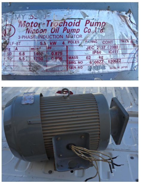 3-PHASE, INDUCTION MOTOR Renewable Energy DEX 