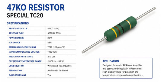 47KO RESISTOR SPECIAL TC20 Renewable Energy DEX 