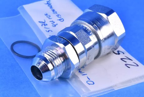 5400 SERIES LOW AIR INCLUSION REFRIGERANT FEMALE NO ADAPTER QUICK DISCONNECT COUPLING WITH GUARDIAN SEAL PLATING Medical EATON 