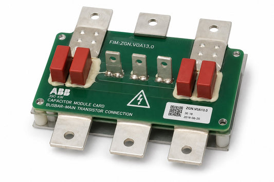 ABB 390 KW CAPACITOR MODULE CARD, BUSBAR-MAIN TRANSISTOR CONNECTION Renewable Energy DEX 