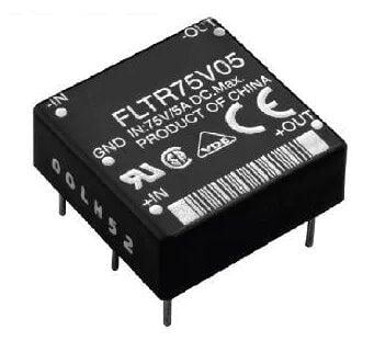 ABB FLTR75V05 Filter Module 75 Vdc Input Maximum, 5 A Maximum, Part #FLTR75V05Z | Power Line Filter | DEX Information Technology TE CONNECTIVITY 