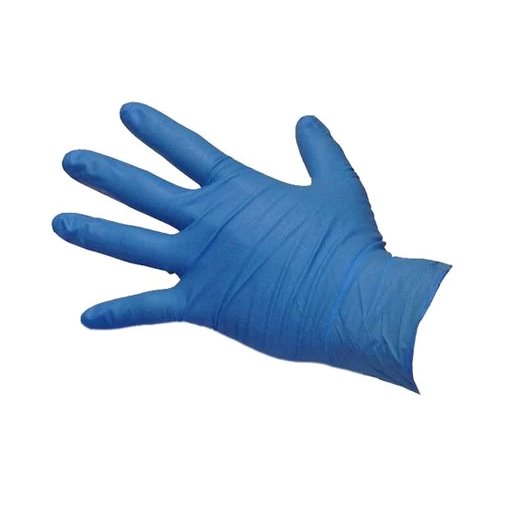 Anti-Static ESD-Rated Nitrile Gloves 4 Mil Blue $0.32 each (Box of 100) - DEX