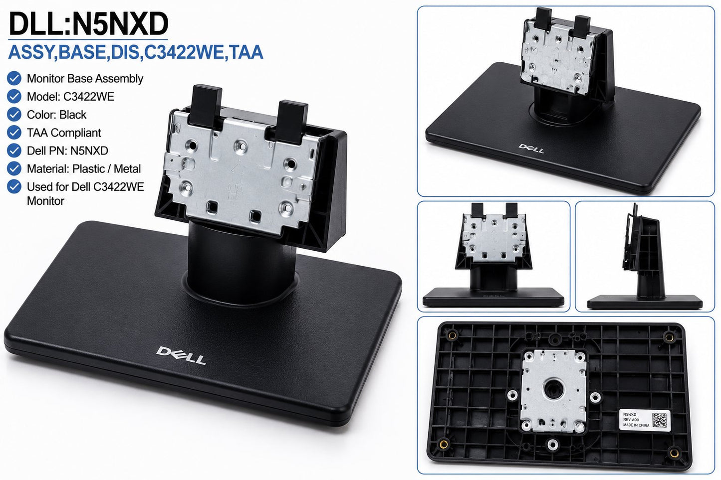ASSY,BASE,DIS,C3422WE,TAA Medical DEX 