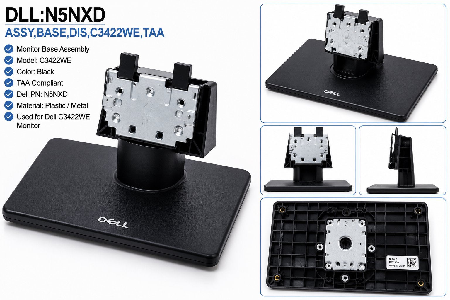 ASSY,BASE,DIS,C3422WE,TAA Medical DEX 
