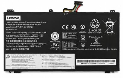 BATTERY 4CELL 80WH 15.44V L21M4PC2 SP/A Medical DEX 