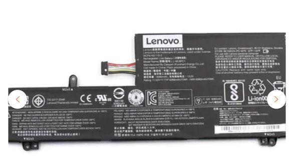 BATTERY LG L16L6PC1 11.58V72Wh6cell Information Technology LENOVO 