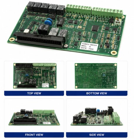 BOARD; PRINTED CIRCUIT; CONSTRUCTION: PLC BOARD; FUNCTION: VOLTAGE INTERFACE CONTROL; Renewable Energy DEX 