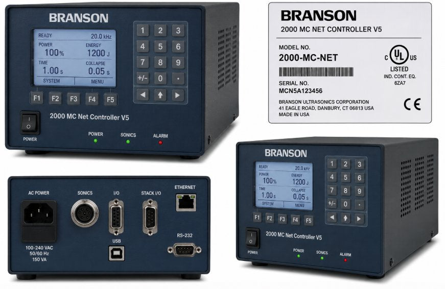 BRANSON 2000 MC NET CONTROLLER V5 Medical DEX 