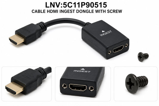 CABLE HDMI INGEST DONGLE WITH SCREW Information Technology DEX 