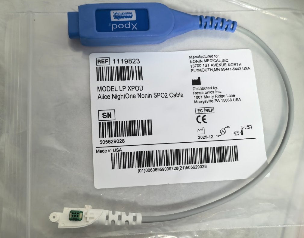 CABLE SPO2 PHILLIPS 1119823 ALICE NIGHTO Medical DEX 
