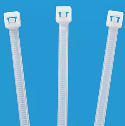 CABLE TIE, 17 3/4" WHITE Medical DEX 