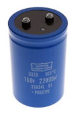CAPACITOR CHEMI-CON 89R15L 27 8200 F LX 105 C 450V +POSITIVE Renewable Energy DEX 