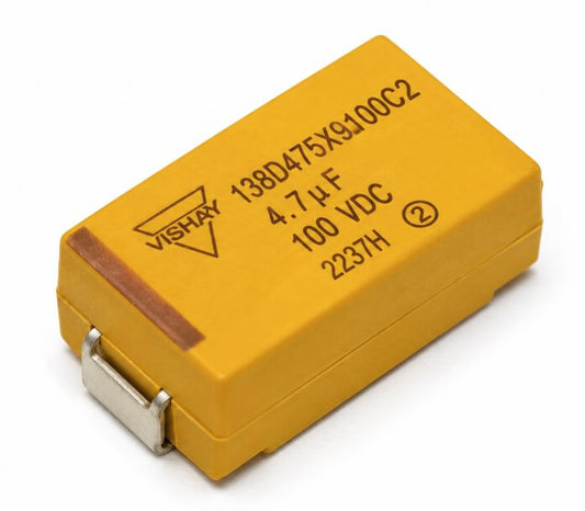 CAPACITOR:TANTALUM ELECTROLYTIC,4.7 MFD,100 VDC Renewable Energy DEX 