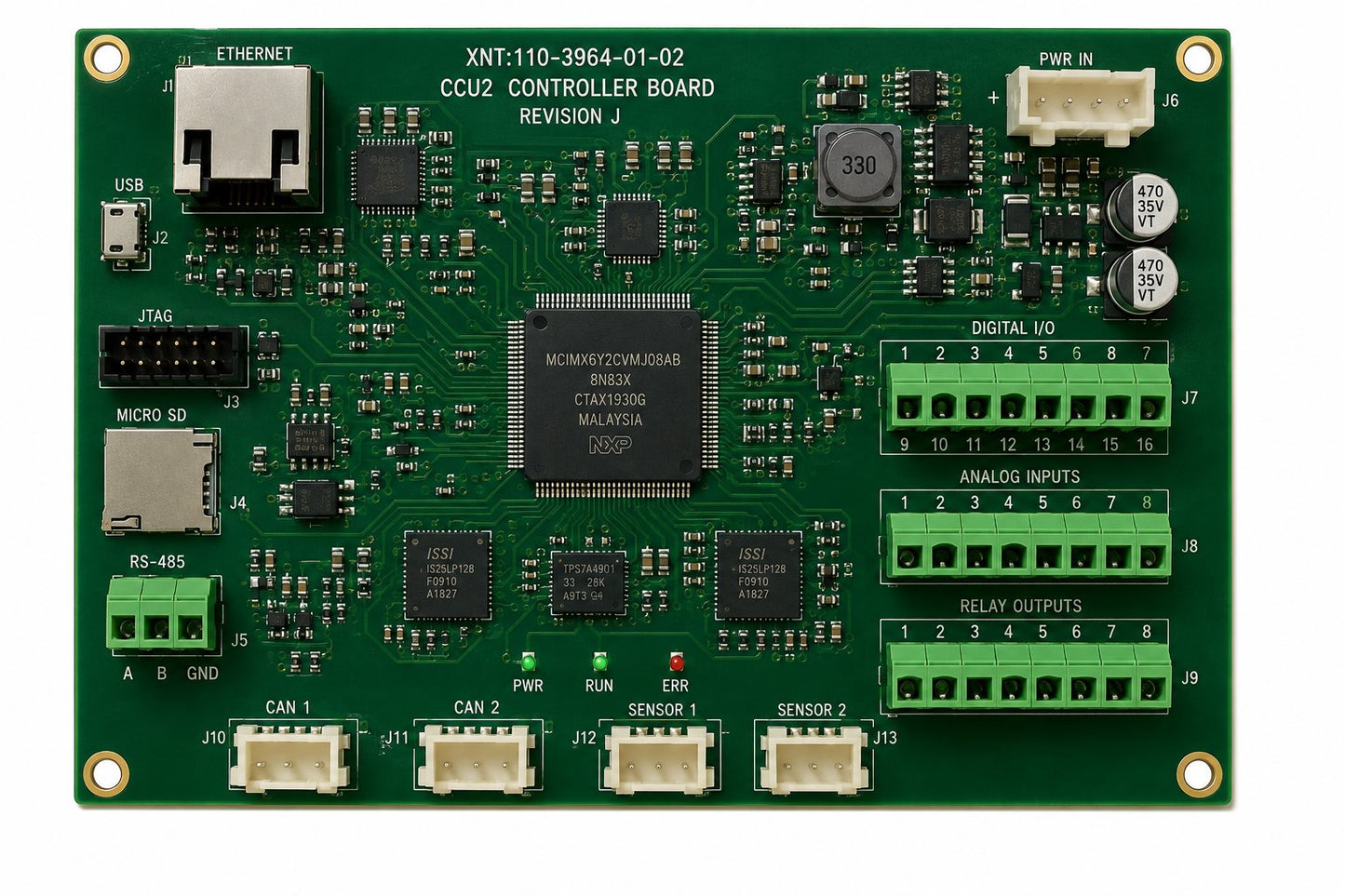 CCU2 CONTROLLER BOARD REVISION J Renewable Energy DEX 