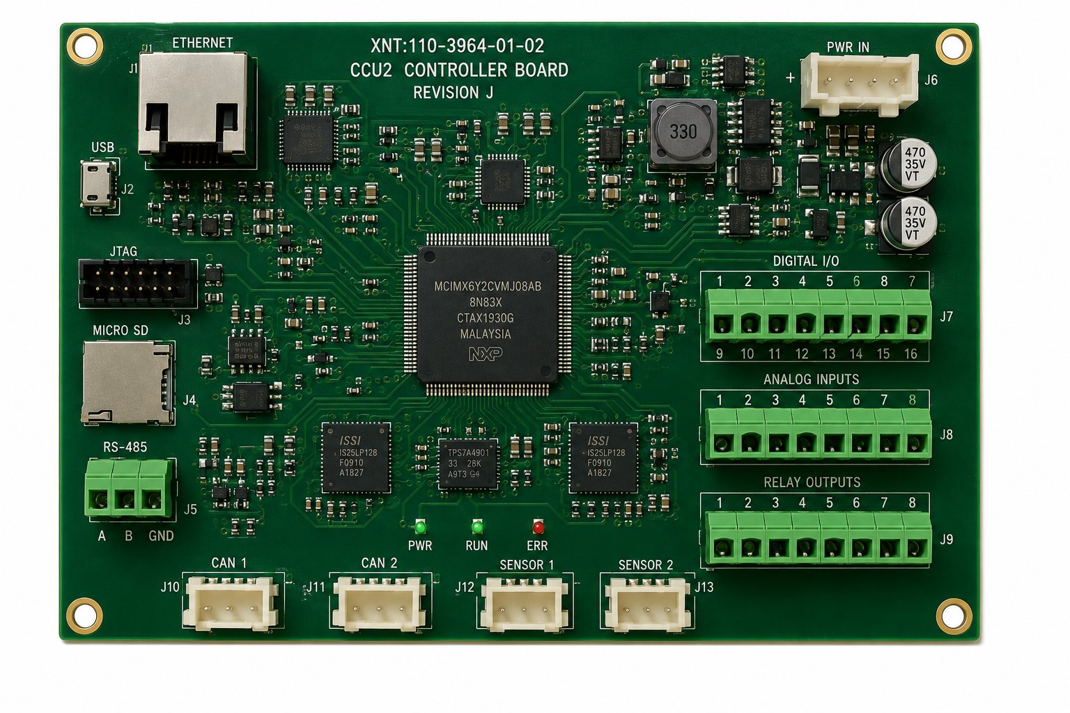 CCU2 CONTROLLER BOARD REVISION J Renewable Energy DEX 