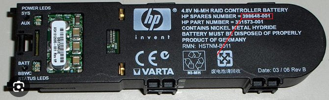 COMPAQ-HEWLETT PACKARDBAT BAT CHARGER SMART P400-800 Information Technology DEX 