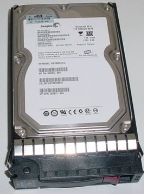 COMPAQ-HEWLETT PACKARDHARD DRIVE, 1TB 3.5" 7200RPM SATA 3GB/S HOT-SWAP Information Technology DEX 