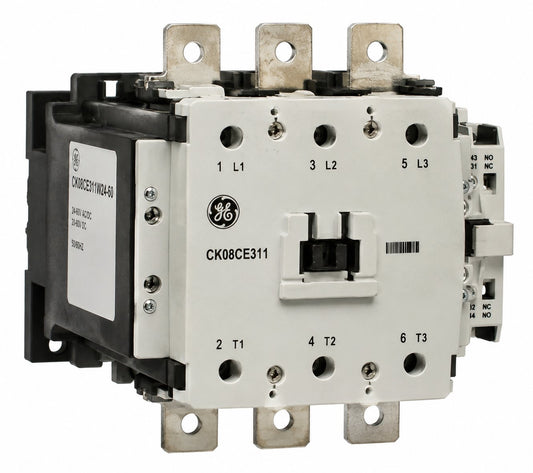 CONTACTOR, 1NO/1NC, 3P, 460V, 50/60HZ, CK08CE311W24-60, GE - DEX