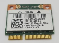 DELL INSPIRON 15 BOARD, WIRELESS MINI WLAN WIFI 802.11B/G/N Information Technology DEX 