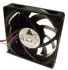 DELTA ELECTRONICS, INCFAN, AXIAL 70 X 15MM 12VDC 37.5CFM 3-WIRE LEADS Information Technology DEX 