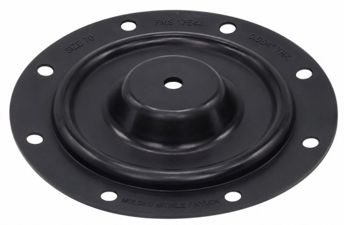 DIAPHRAGM:SIZE 70,MOLDED NITRILE / NYLON, 0.084 INCHES THICK, FMS 17E44 Renewable Energy DEX 