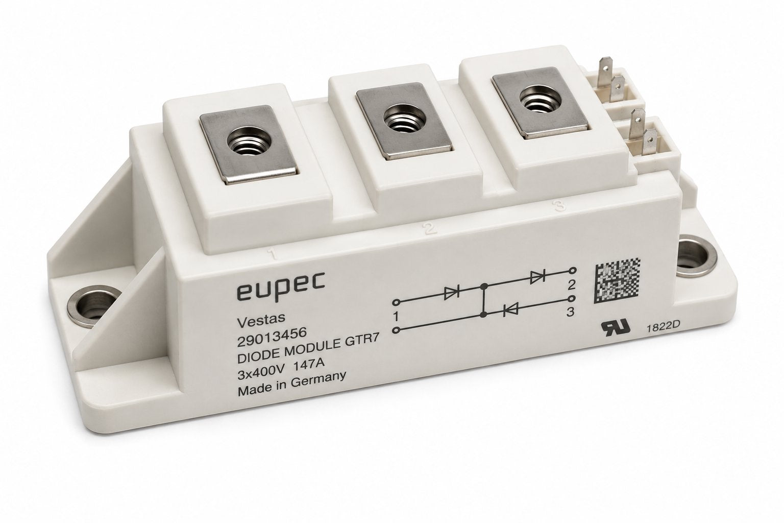 DIODE MODULE 3X400V 147A GTR7 Renewable Energy DEX 