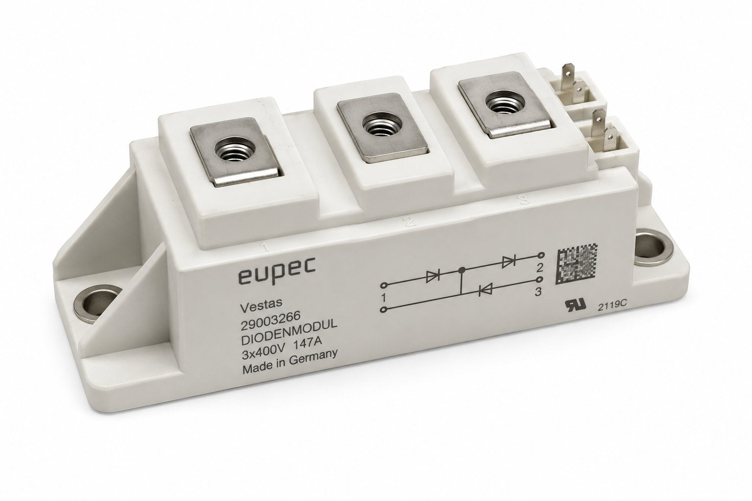 DIODE MODULE 3X400V 147A Renewable Energy DEX 