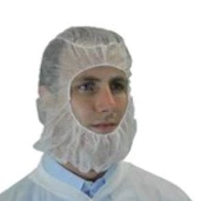 Disposable Hooded Bouffant Caps $0.24 each (Bag of 100) - DEX