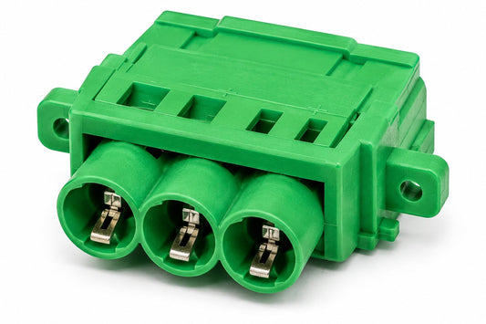 ELECTRICAL POWER CONNECTOR / PLUG ASSEMBLY - GREEN CONNECTOR Medical DEX 
