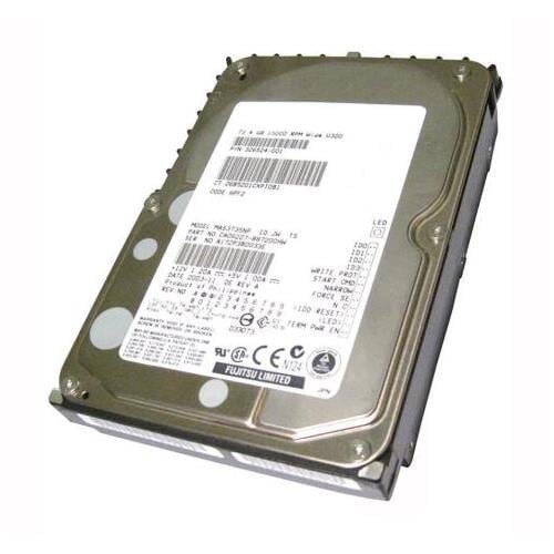 FUJITSU ENTERPRISE MAS3735NP HARD DRIVE, 73GB 15K U320 68-PIN SCSI Information Technology DEX 