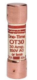 FUSE FERRAZ OT30, 30A,250 VAC Renewable Energy DEX 