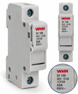 FUSE HOLDER. AES 1X38 10X38 32A 690V~ 31 110 Renewable Energy DEX 