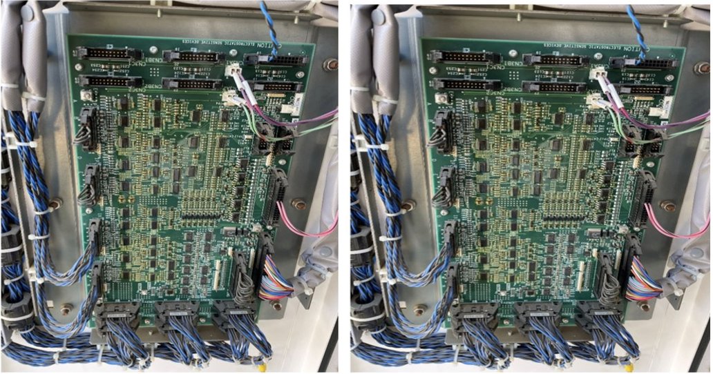 GATE SIGNAL DISTRIBUTION PCB, GIFB12, GIFB34, 1 LOT OF 2 PRINTED Renewable Energy DEX 