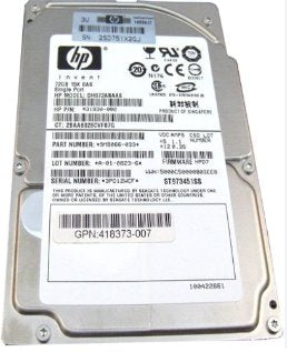 GETRONICSDRV, HD 72G SAS2.5 SP 15K-SGT Information Technology DEX 