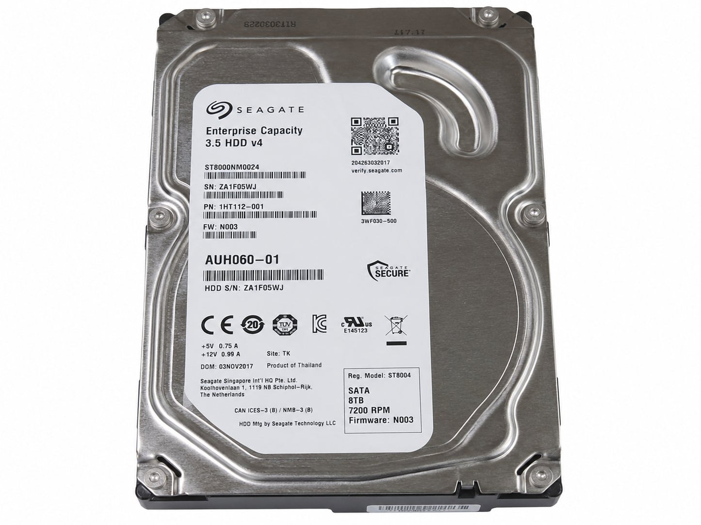 HARD DISK FIRMWARE N003 Medical DEX 