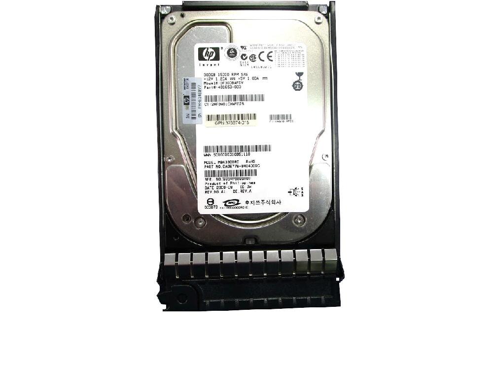 HARD DRIVE, 300GB 3.5 15K SAS DUAL PORT W/TRAY Information Technology COMPAQ-HEWLETT PACKARD 