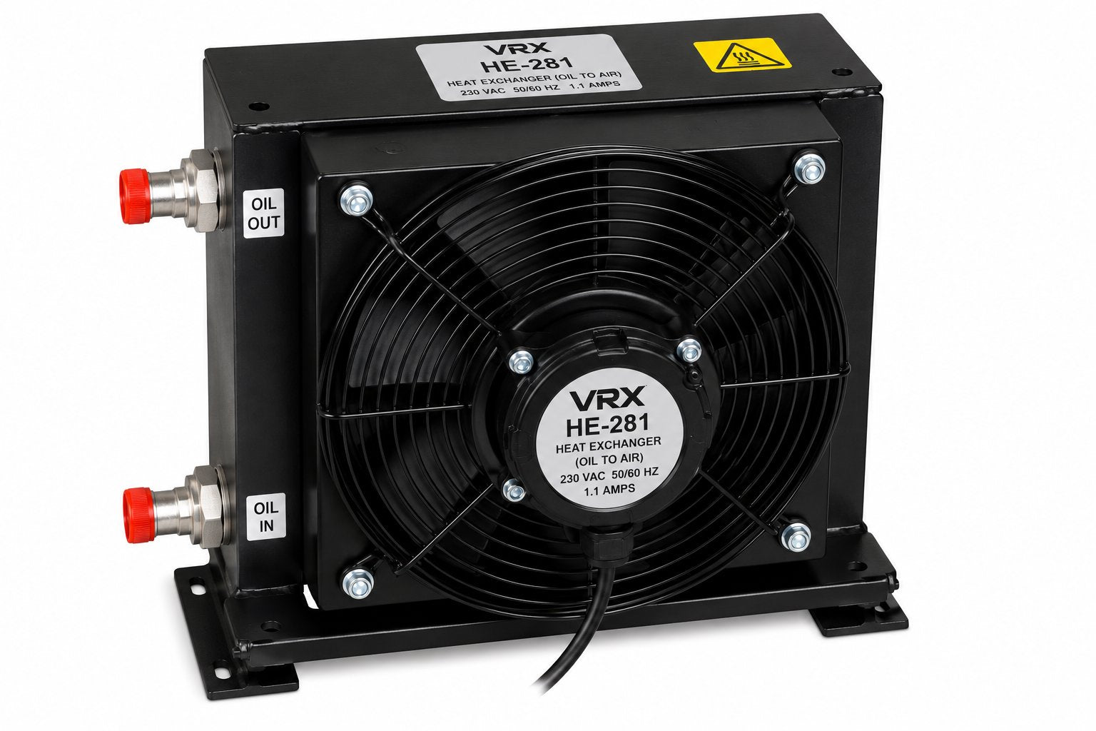 HEAT EXCHANGER (OIL TO AIR) WITH SINGLE FAN / 230VAC 50/60 HZ 1.1 AMPS Medical DEX 