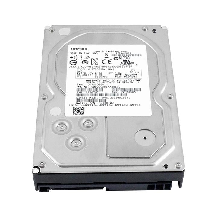 HITACHI ULTRASTAR 7K3000 HARD DRIVE, 3TB 3.5" 7200RPM 64MB SAS 6GB/S Information Technology DEX 