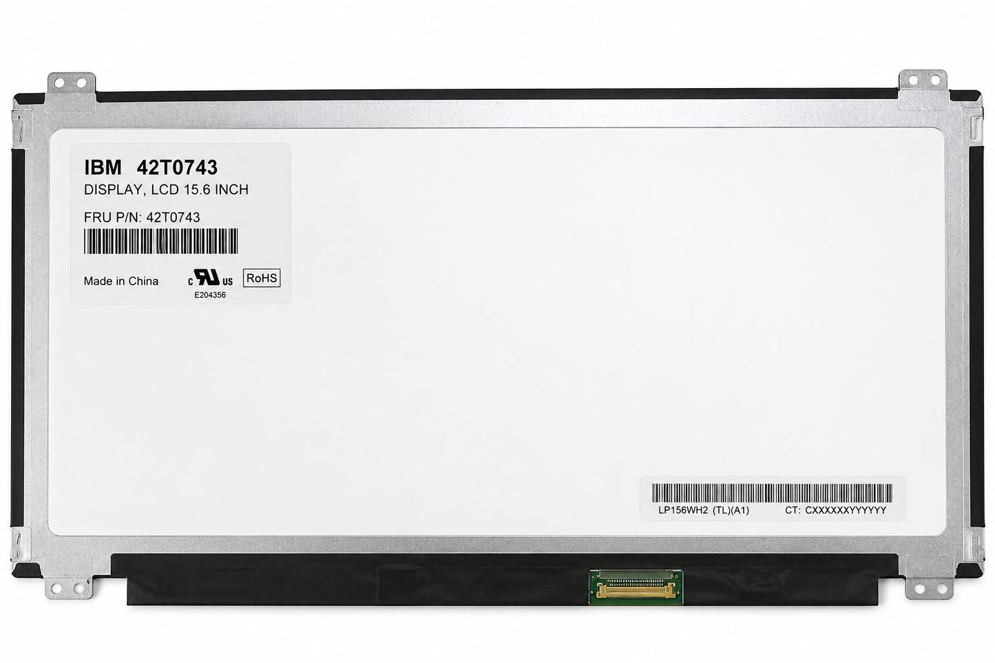 IBMDISPLAY, LCD 15.6 INCH Information Technology DEX 