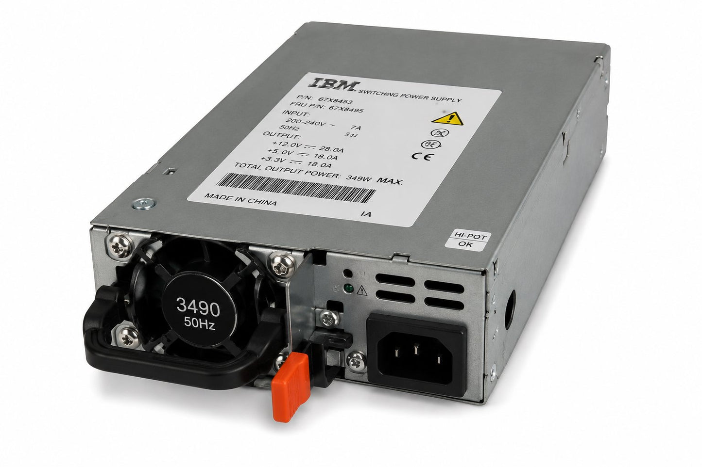 IBMPOWER SUPPLY, AC 50HZ 3490 Information Technology DEX 